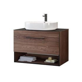 Orka Knidos ORKA5000350 Navaro 90 cm Banyo Dolabı Takımı