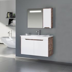 Orka Lago 85 cm Banyo Dolabı