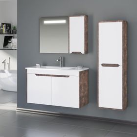 Orka Lago 85 cm Banyo Dolabı