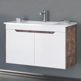 Orka Lago 85 cm Banyo Dolabı