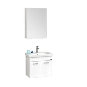 Orka Mars 65 CM Beyaz Banyo Dolabı