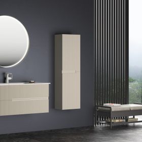 Orka Moonlight ORKA5000450 Mat Vizon Lake 120 cm Banyo Dolabı Takımı