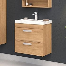 Orka Nova 60 cm Morgana Kiraz Banyo Dolabı Alt Modül Lavabo