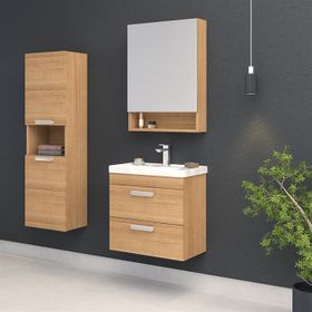 Orka Nova Morgana Kiraz 60 cm Banyo Dolabı Takımı ORKA5000577