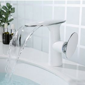 Orka NS2500 Beyaz Krom Nest Lavabo Bataryası