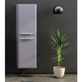 Orka Nuvola 40 cm Gri Banyo Boy Dolabı