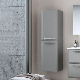 Orka Nuvola 40 cm Gri Banyo Boy Dolabı