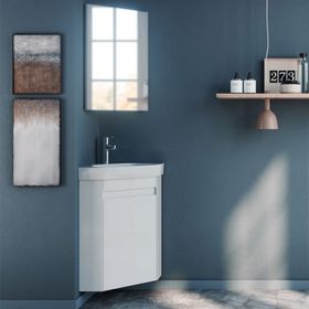 Orka ORKA5000870 Zag Mat Beyaz 45 cm Banyo Dolabı Takımı
