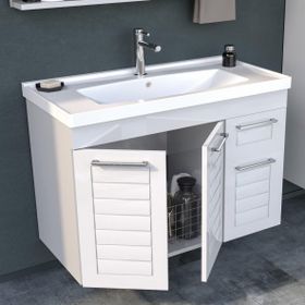 Orka Perge 100 cm Banyo Dolabı