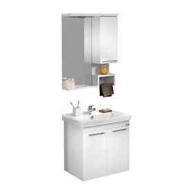 Orka Perge 65 cm Banyo Dolabı