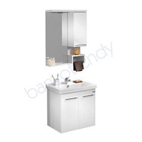 Orka Perge 65 cm Banyo Dolabı