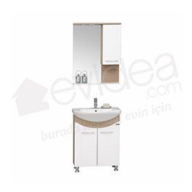 Orka Perge 65 cm Banyo Dolabı