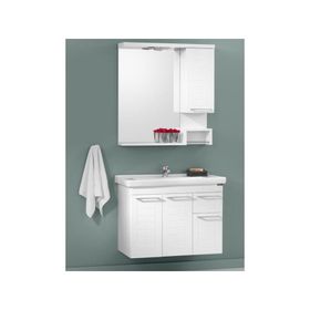 Orka Perge 85 cm Alt Modül Banyo Dolabı