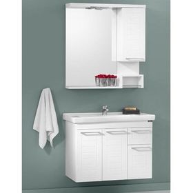 Orka Perge 85 cm Alt Modül Banyo Dolabı