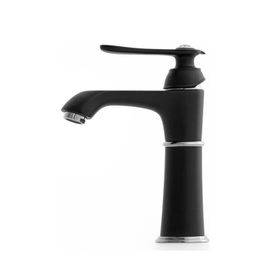 Orka PR1801C Siyah Krom Premium Lavabo Bataryası