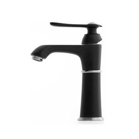Orka PR1801C Siyah Krom Premium Lavabo Bataryası