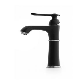 Orka PR1801C Siyah Krom Premium Lavabo Bataryası