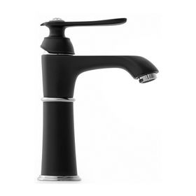 Orka PR1801C Siyah Krom Premium Lavabo Bataryası