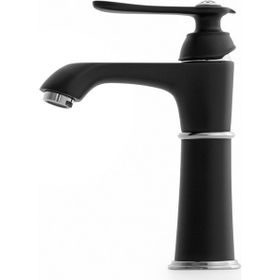 Orka PR1801C Siyah Krom Premium Lavabo Bataryası