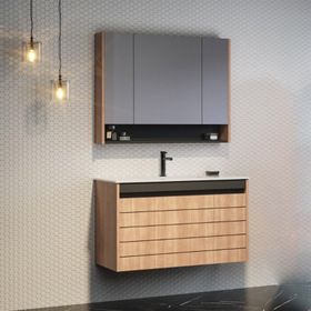 Orka Ricato 100 cm Banyo Dolabı