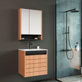 Orka Ricato 60 cm Mdf Morgana Kiraz Banyo Dolabı