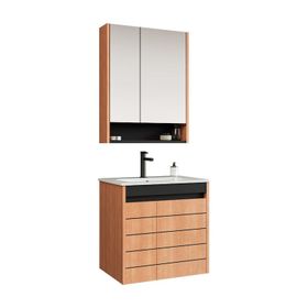 Orka Ricato 80 cm Mdf Morgana Kiraz Banyo Dolabı
