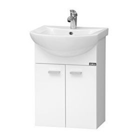 Orka Soma 45 cm Mdf Mini Beyaz Banyo Dolabı