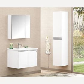 Orka Terme Beyaz 80 cm Alt Modül Beyaz Banyo Dolabı