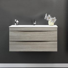 Orka Vento 100 cm Mdf Dublin Banyo Dolabı