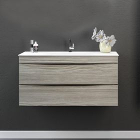 Orka Vento 100 cm Mdf Dublin Banyo Dolabı