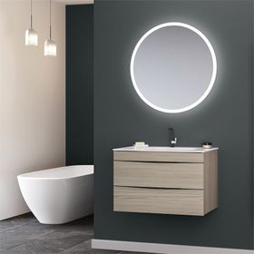 Orka Vento 80 cm Mdf Glassgow Banyo Dolabı