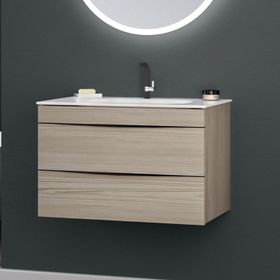 Orka Vento 80 cm Mdf Glassgow Banyo Dolabı