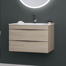 Orka Vento 80 cm Mdf Glassgow Banyo Dolabı