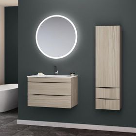 Orka Vento 80 cm Mdf Glassgow Banyo Dolabı