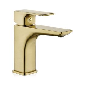 Orka ZGM1570BG Zeugma Fırça Gold Lavabo Bataryası