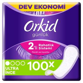 Orkid 100 Adet Ultra İnce Günlük Ped