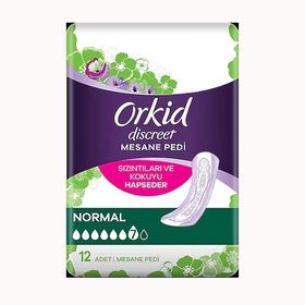 Orkid 12'li Normal Discreet Mesane Pedi