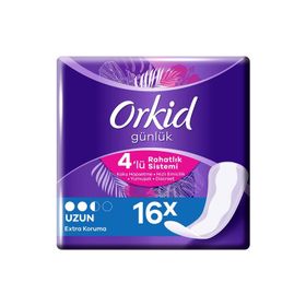 Orkid 16 Adet Günlük Uzun Tekli Ped
