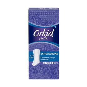 Orkid 16 Adet Günlük Uzun Tekli Ped