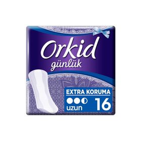 Orkid 16'lı Uzun Hijyenik Ped Günlük Ped
