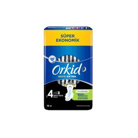 Orkid 16x4 Adet Ultra Gece Extra Ped