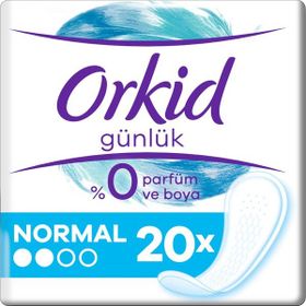 Orkid 20'li Essentials 0% Normal Günlük Ped