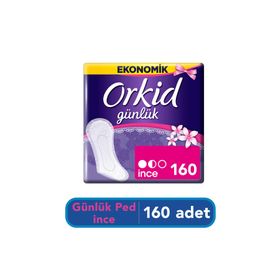 Orkid 2x80 Deo Fresh Yaprak Pamuksu İnce Günlük Ped