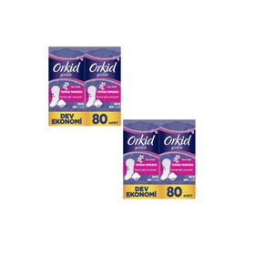 Orkid 2x80 Deo Fresh Yaprak Pamuksu İnce Günlük Ped
