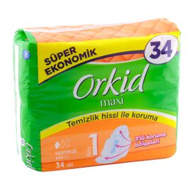 Orkid 34 Adet Normal Maxi Hijyenik Ped