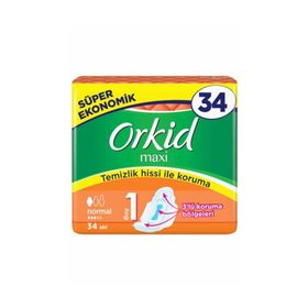 Orkid 34 Adet Normal Maxi Hijyenik Ped