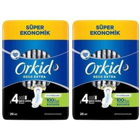 Orkid 40 Adet Boy 4 Gece Extra Ped