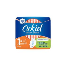 Orkid 8 Adet Ultra Extra Normal Ped