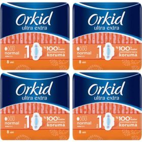 Orkid 8 Adet Ultra Extra Normal Ped
