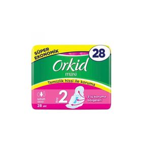 Orkid 8 Adet Uzun Maxi Hijyenik Ped